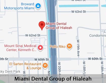 Map image for All-on-4® Implants in Hialeah, FL